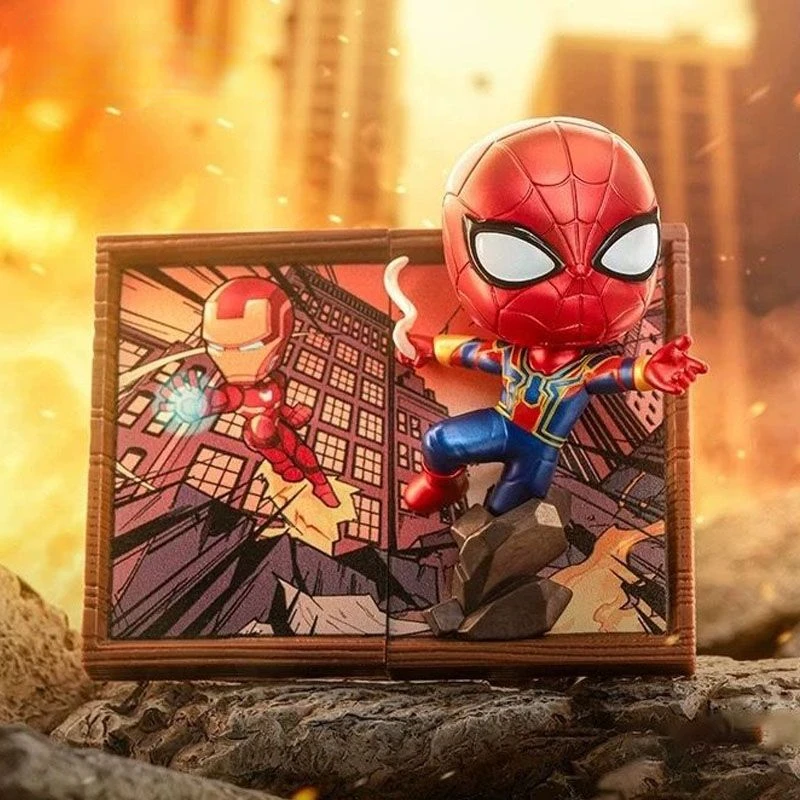 Marvel Wireless Legend Series Blind Box Spiderman Iron Man figual slepý box kapitán Amerik