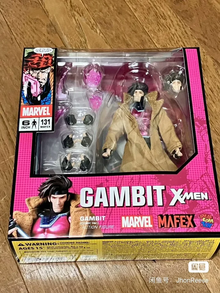 Marvel znovu vydá mafex 131 Gambit Comic Version X-Men č.