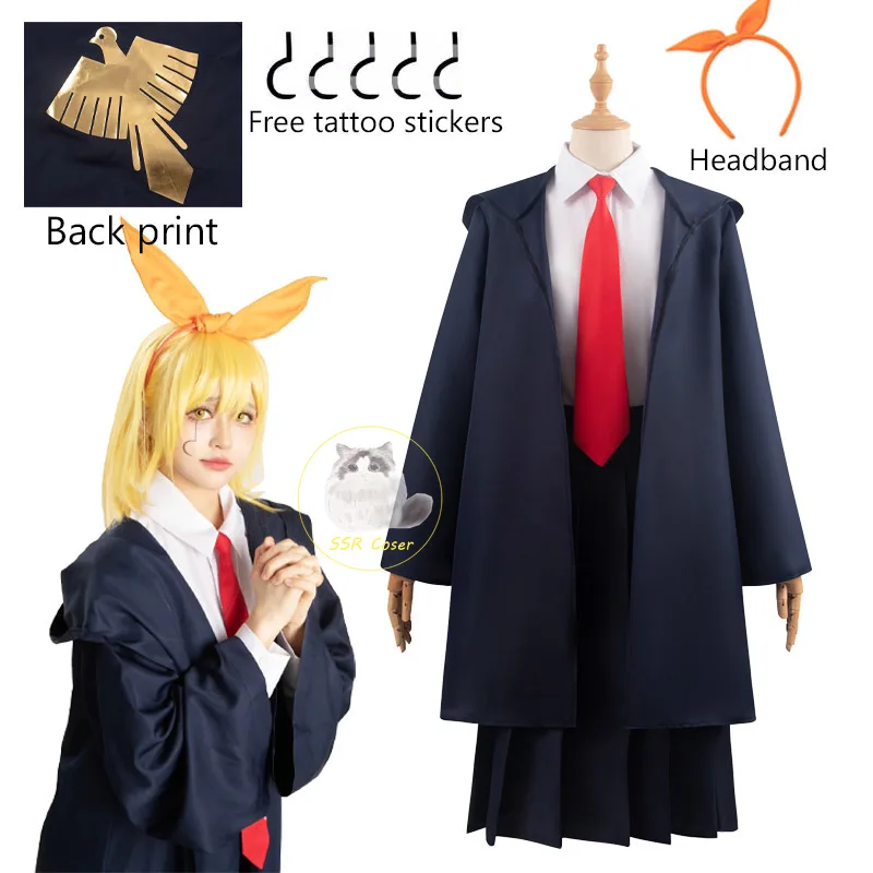 Mashle mágia a svaly cosplay citrón Irvine Cosplay kostým parochň