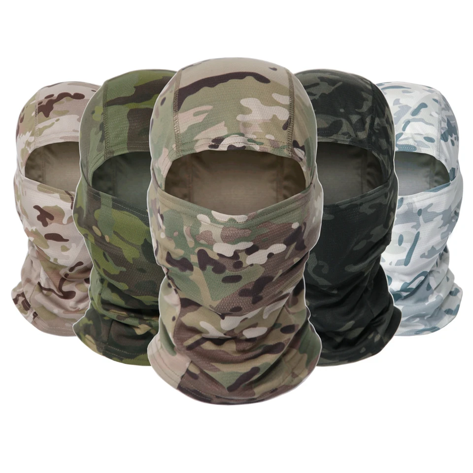 Maska celá tvár Balaclava Paintball Cycling Bicycle Turis šál Rybolov Snowboard lyžiarske masky kapucňu klobúk Men Ženy