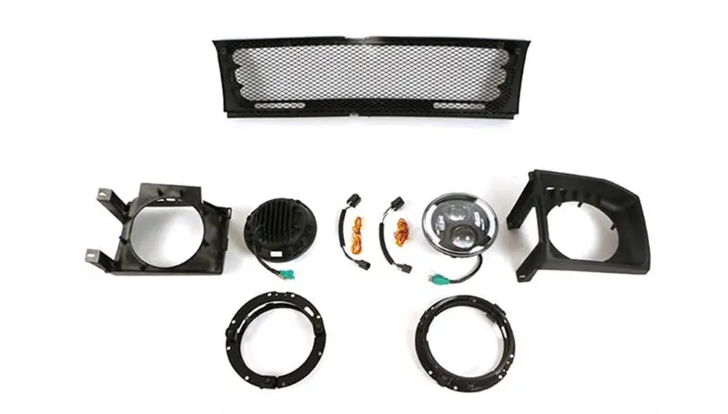 Maska mriežky predného nárazníka pre auto pre Mitsubishi Pajero V33 V43 Doplnkový rámec Rám Rám Rám.