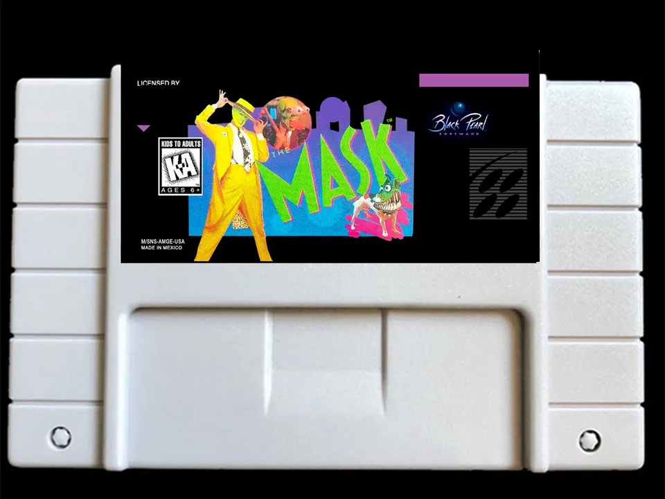 Maska USA-NTSC Verzia 16 Bit 46 PINS karta pre retro konzolu