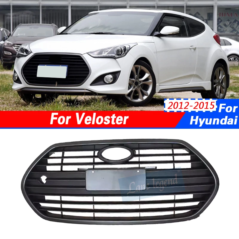 Maska z predného nárazníka s predným nárazníkom ABS pre Hyundai Veloster 2012-2015 Vetra