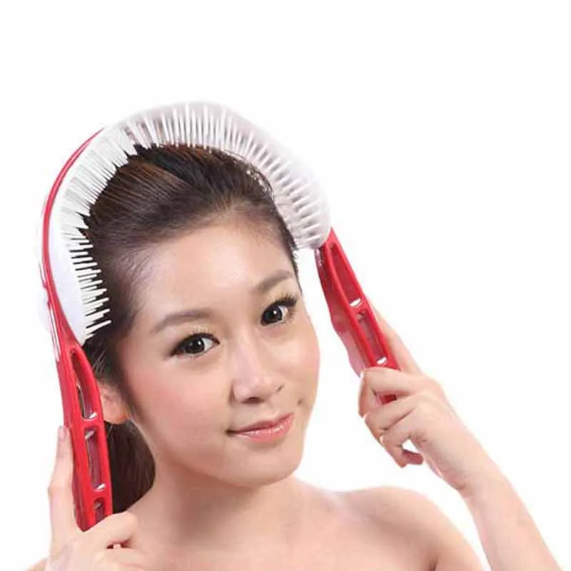 Massager hlavy uvoľnená rukoväť mozgu relaxačná masáž hlava stimulácie a relaxácie