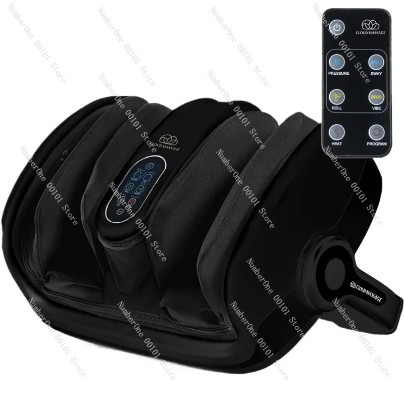 Massager s mrakom shiatsu s horúčavou - Massager FSA/HSA Oprávnená (čierna - s diaľkovým diaľkovým ovládačom)