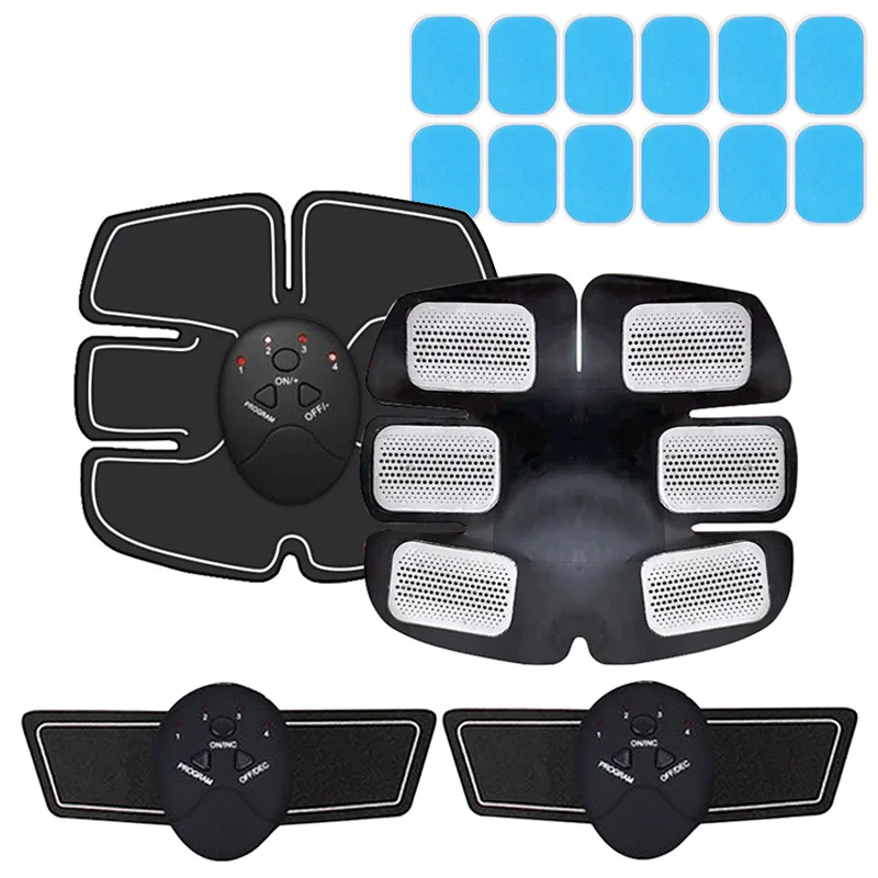 Massager stimulátora trénera EMS Trainer Gel Massager na chudnutie tela Myostimulátor fitness bruš