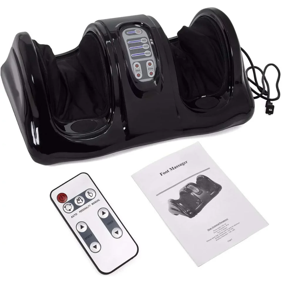 Massager stroj na nohy 5-režim shiatsu na nohy Massager červený