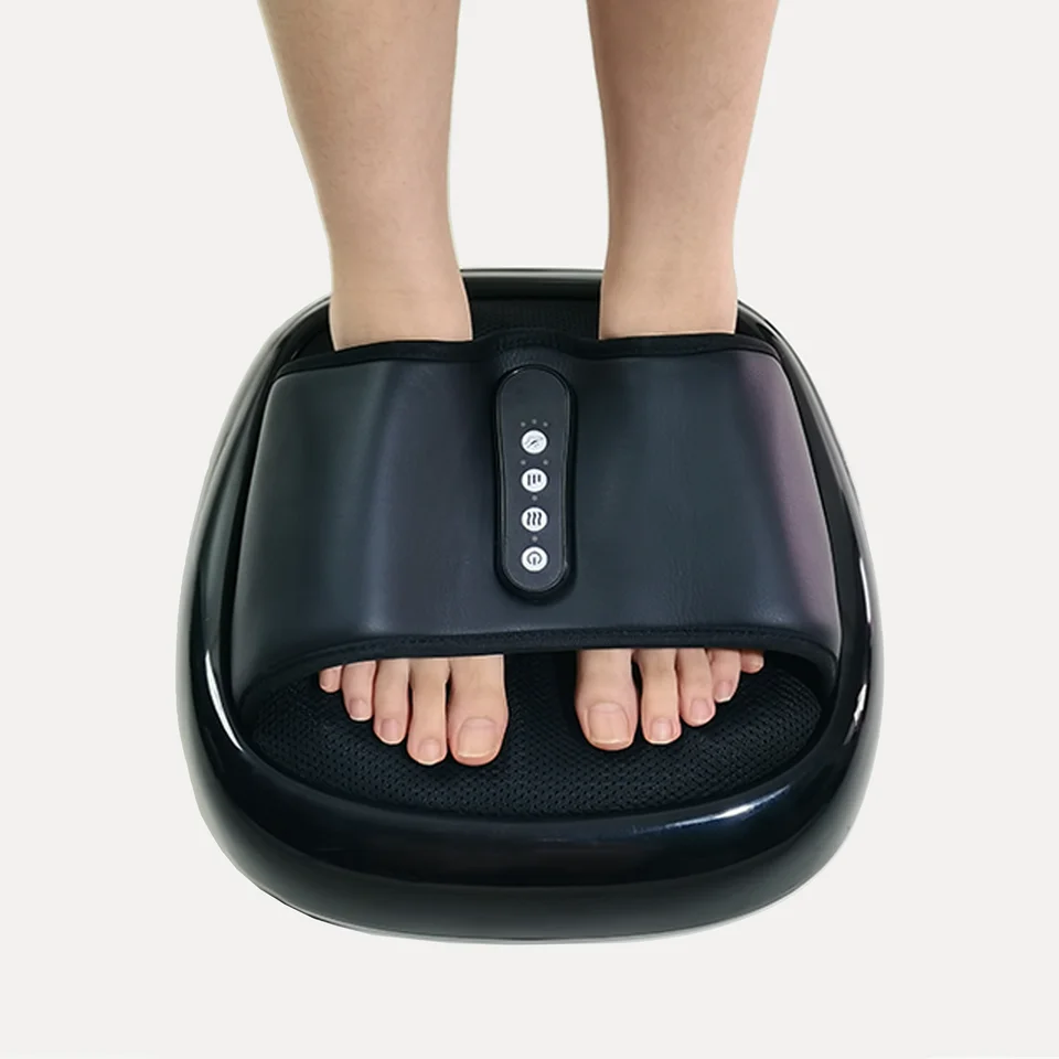 Massager tlak prstom tlaku prstom Elektrický shiatsu s valcovým miesvacím tepelným terapiou Masáž vibrácií vzduchu