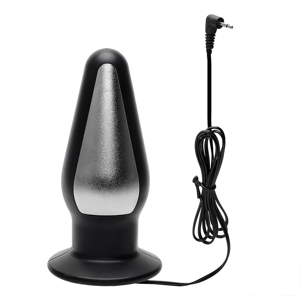 Masturbátor Big Butt zástrčka análny vaginálny zástrčkový elektrický šok Elektrické stimulácia pohlavné hračky pre mužov Ženy erotické hračky