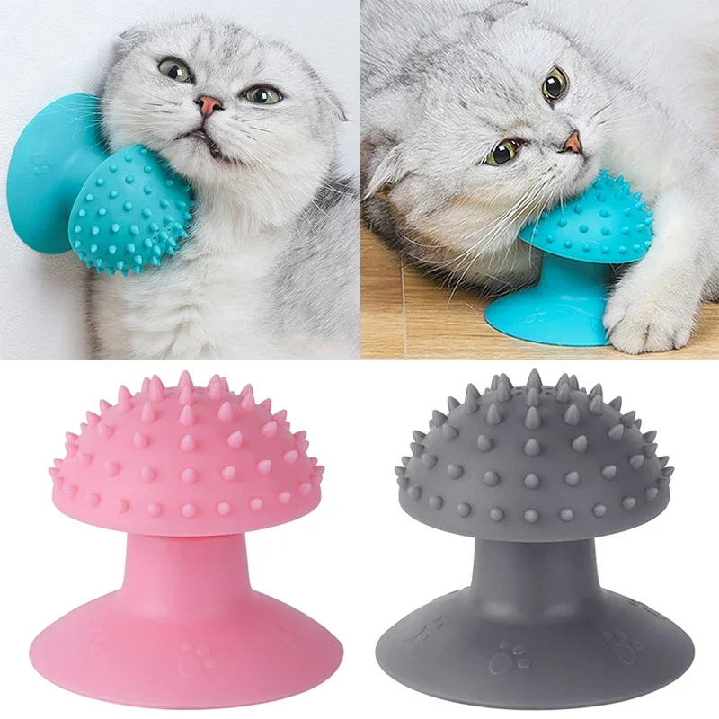 Masáž mačacieho psa Self Groomer Comp Suct Cup Masáž kefka odolné pohodlné mačky self -groomer hrebenie pre domáce zvieratá doplnky