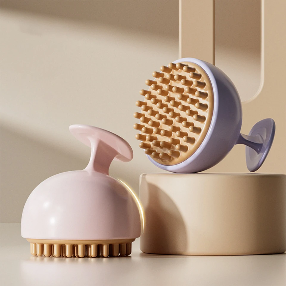 Masáž s vreckovým masážom na hlave pokožky hlavy Massager hlavy používaný na hlboký relaxačný stres a stimulácia vlasov