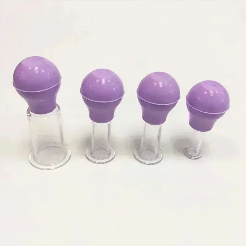 Masáže tváre Gumové vákuové zadok pokožky Zdvíhanie antilululitída Maságer pre tvár PVC Body Cups Scraping Masáž