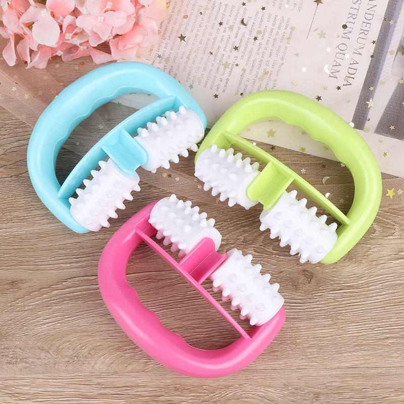 Masážová rukoväť Massager Maságer Mini koleso guľôčková zaťaženie tela nohy nohy nohy ruka na krk Celulit Control Control valček na zmiernenie bolesti