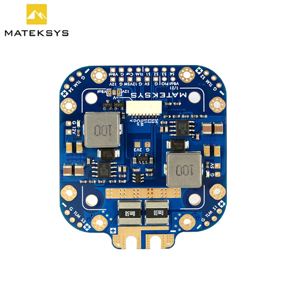 Matek PDB FCHUB-12S V2 5V / 12V Výstup 440A Senzor prúdu 3-12S 30,5 mm pre RC lietadlo Multirotor X-Class X-Class FPV Cinelifter Dron