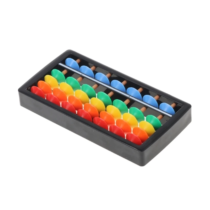 Math Learning Toy Hračka 7 číslic korálky Abacus rekvizity pre učiteľov triedy Základná škola Supply Montessori Educational Playset