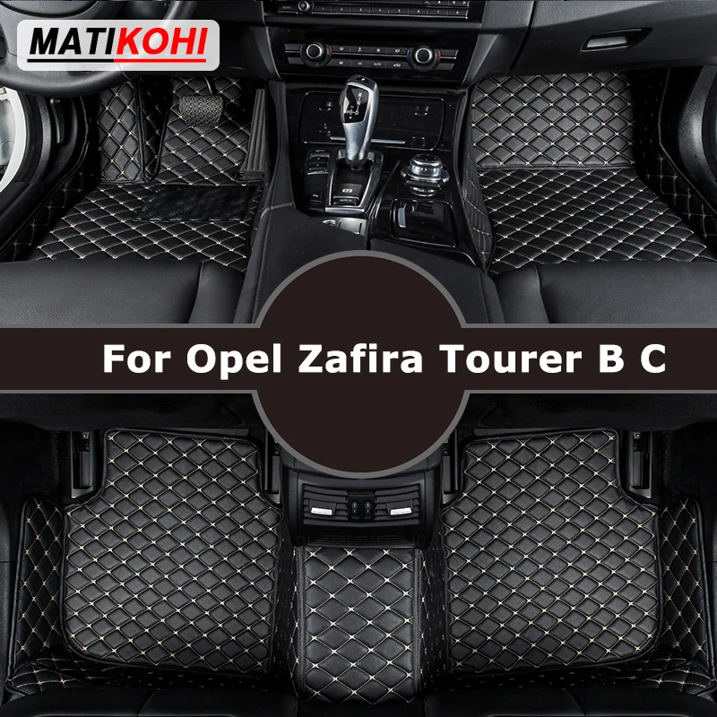 Matikohi vlastné podlahové rohože pre Opel Zafira Tourer BC Auto Carpets Foot Coche Accessorie