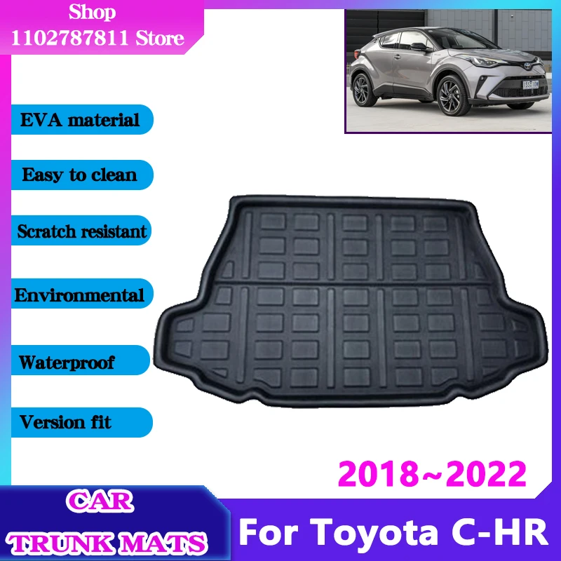 Matky pre kmeň pre toyota C HR príslušenstvo 2022 2021 2020 2019 2018 CH CH C-HR AX10 WATERPORPLE Ochrana LINER Proti-SLIP CARGA PAD