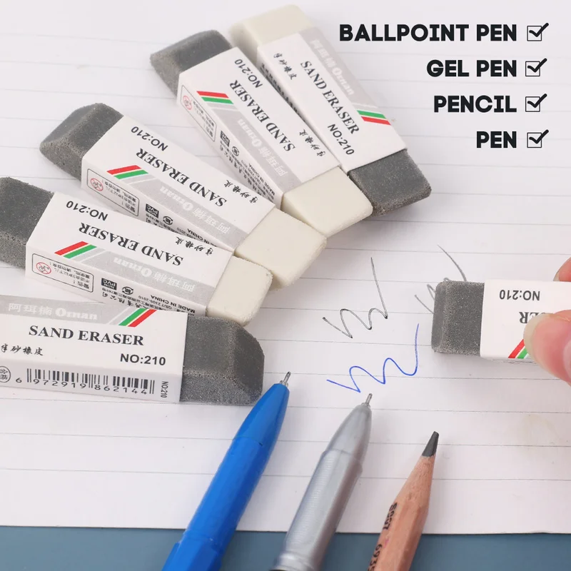 Matná dvojzvka Matte Eraser Čistá nevýznamná vymazateľná vymazateľná guľôčková pero gélové pero ceruzka Študentské korekcie