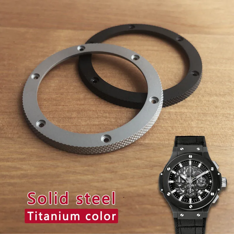Matné oceľové hodinky rámové vložky pre náboj Hublot Big Bang 44mm