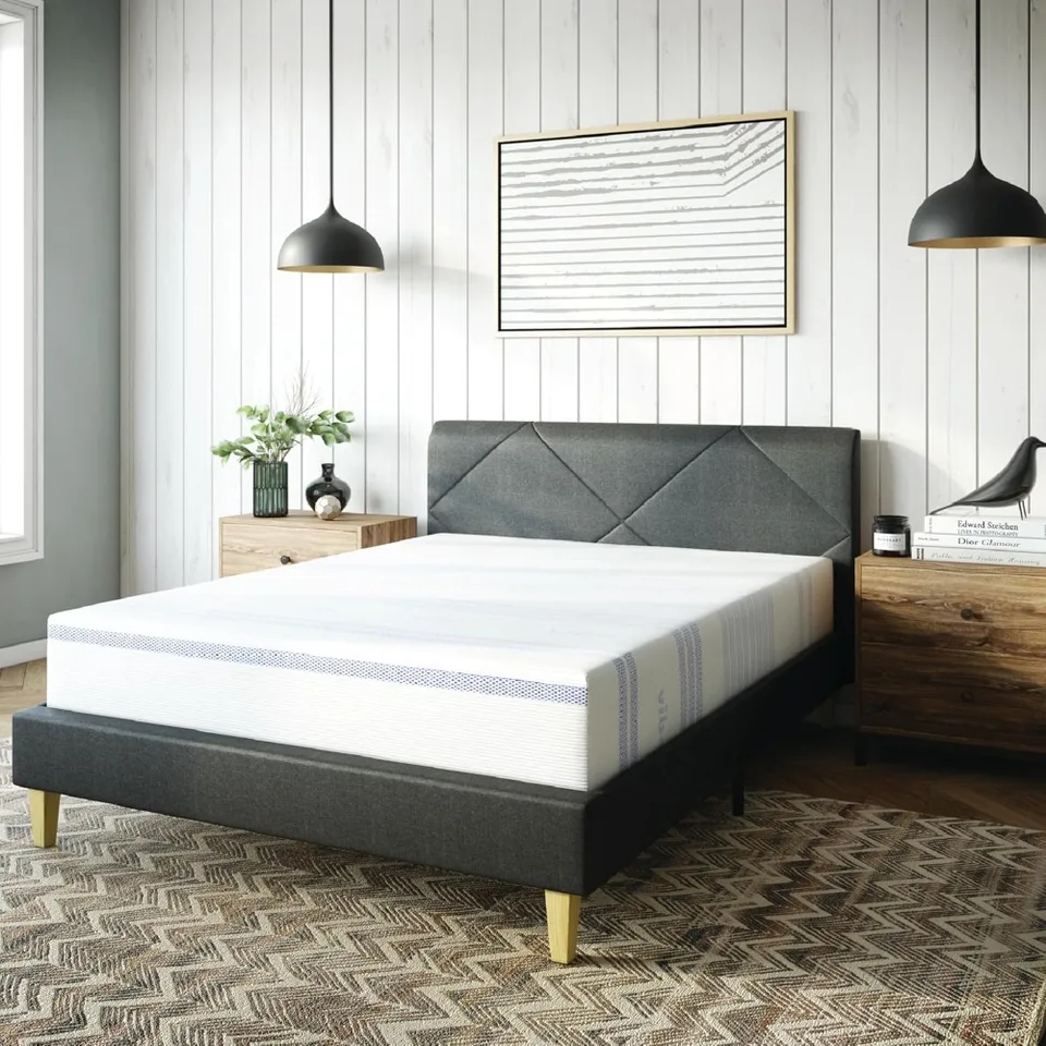 MATRACKY MATRATÍVNY MATRACKÉ MATRACKÉ MATRACY TWIN XL WHITE 12-palcový certipur-us