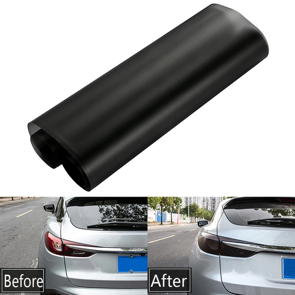 Matt Black Car Light Svietiteľ Taillight Flexibilita PVC Film PVC Odnímateľný UV-rezistentný odtieň vinylového filmu Film Sheet Lamp Film