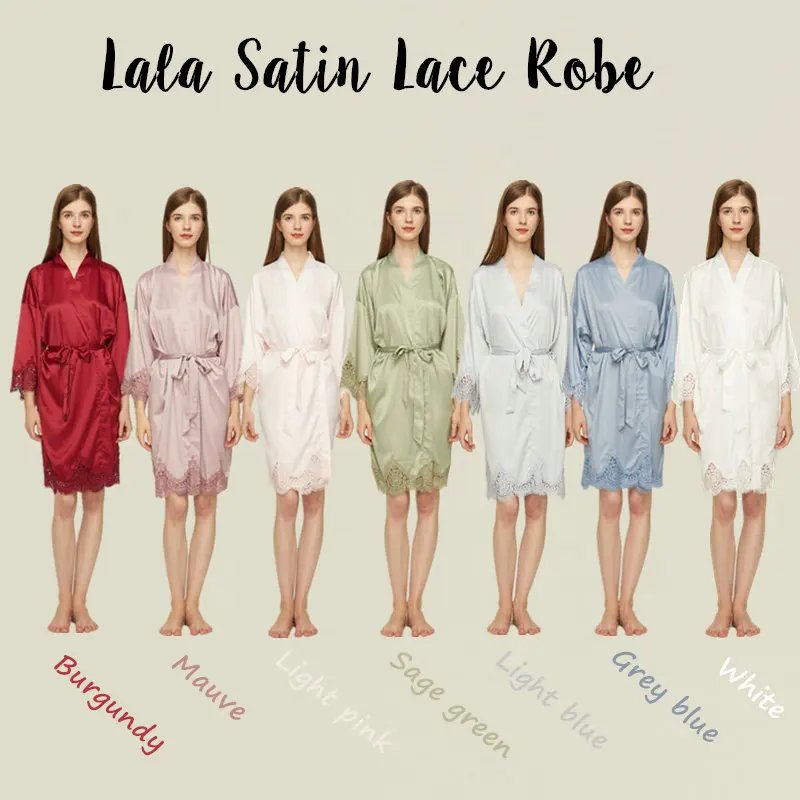 Matt Satin Lace Rúch s ozdobnými šaty