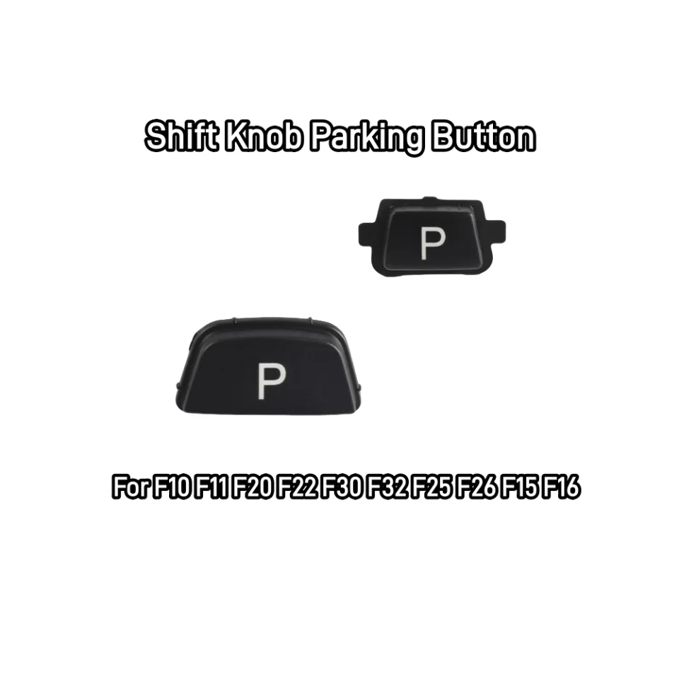 Matte Black Sports Ship Shift Parking Button pre BMW1/3/5/7Series F10 F11 F20 F22 F30 F32 F25 F26 F15 F16