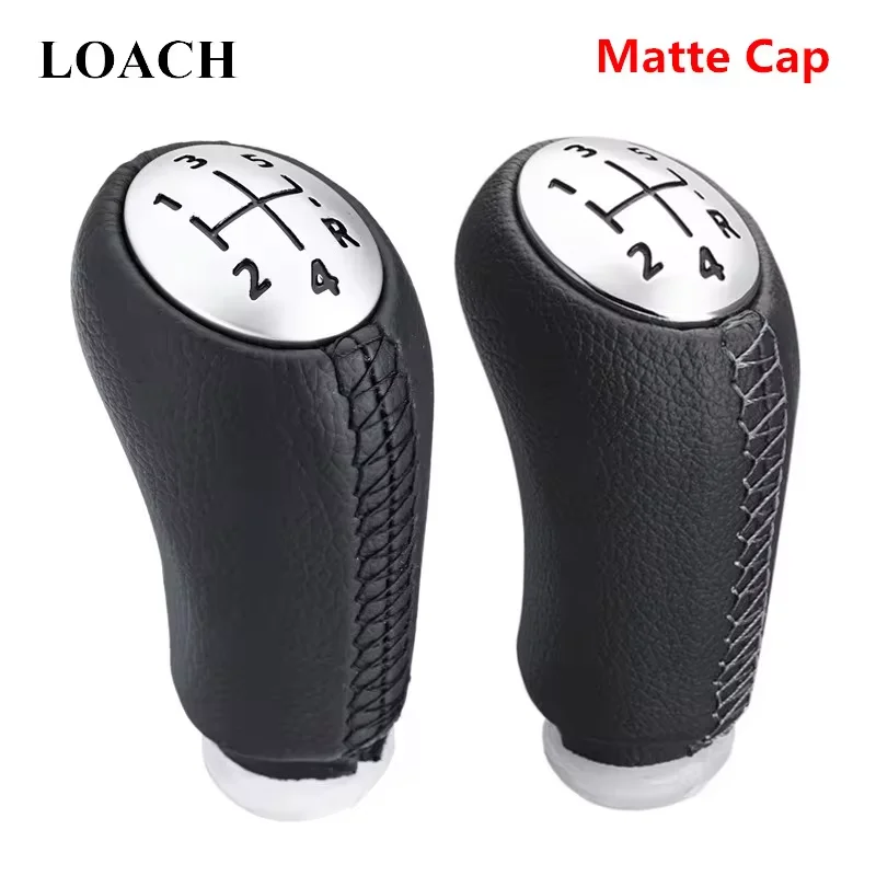Matte MT Gear Shift Gomb pre Renault Scenic II Mk2 Megane 2 Mk2 Mk Clio III Mk3 Shifter Stick Headball Pen Ball Arm Black Grey