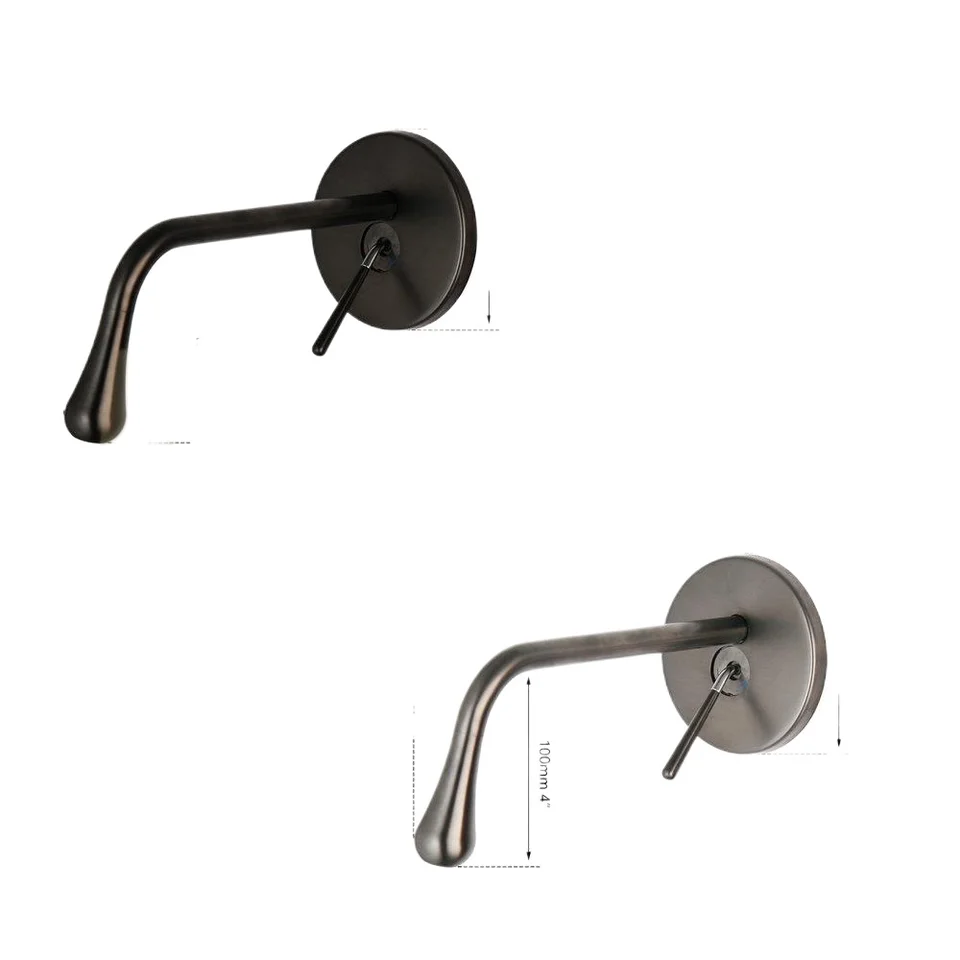 #Matte čierna/pištoľ šedá kúpeľňa vaňa Faucet umývačka riadu práčovňa mop mop bazén Mixer faucet