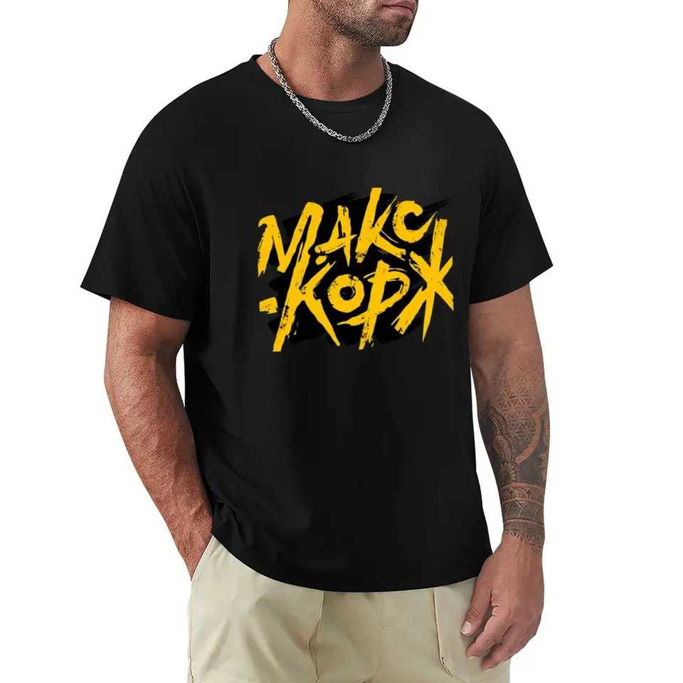 Max Korzh - макс корж Tričko letných vrcholov športových fanúšikov nadmerných tričiek pre mužov