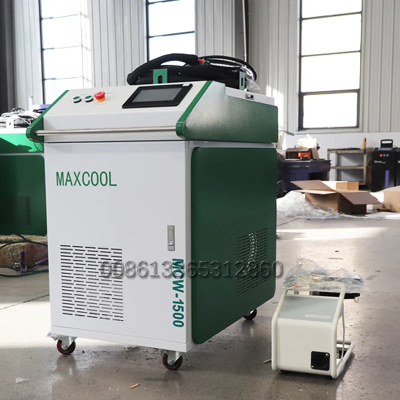 MaxCool 4in1 5 v 1 Zváracie rezanie a čistenie laserového zváraču vreckovú vlákninu laserové zváracie stroje na predaj prívesov