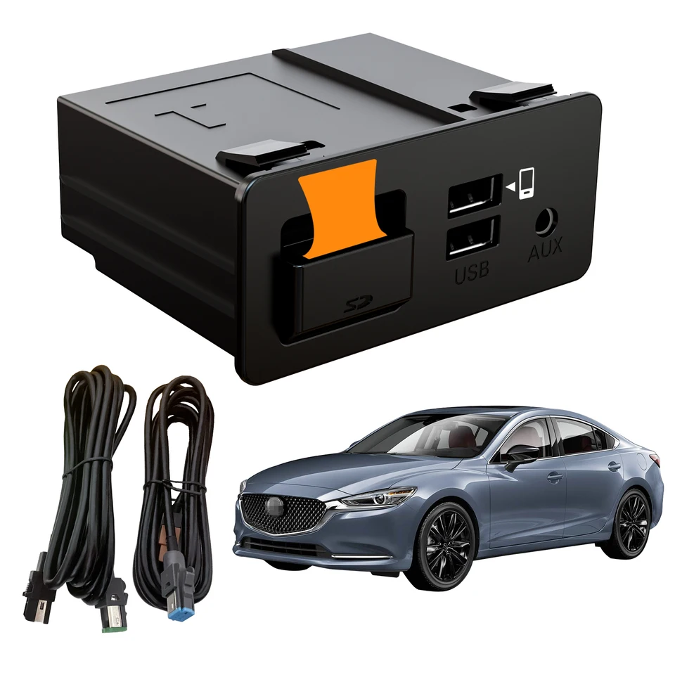 Mazda CarPlay TK-78-66-9U0C DOROFIT USB Kit Android Auto OEM pre Mazda 2 3 6 CX3 CX5 CX8 CX9 MIATA MX5 Toyota Yaris-New verzia