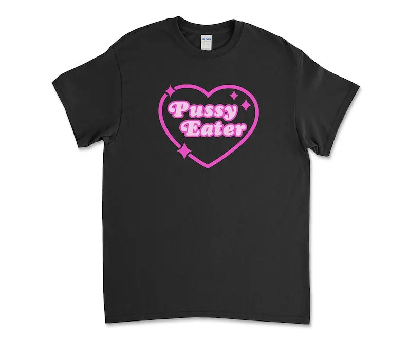Mačička jedlá y2k valentines meme čierna tričko
