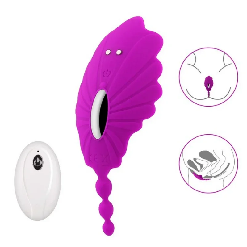 Mačička masáž motýľ sex vibrátor diaľkové vibračné nohavičky Perineum stimulátor ženský masturbácia sexuálne hračky pre ženy