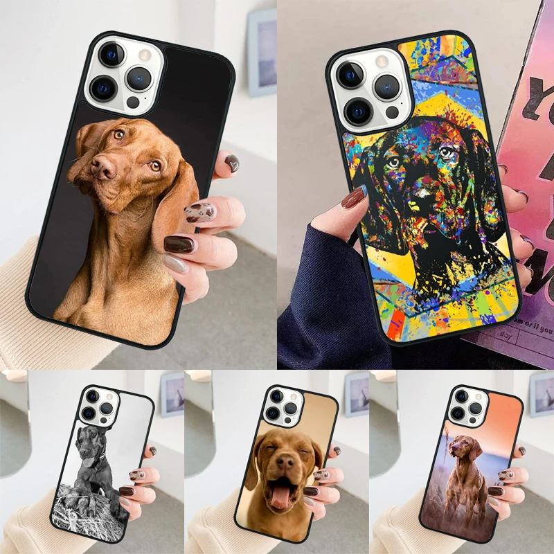 Maďarský vizsla psí telefónny kryt pre iPhone 14 15 16 Pro Max SE 2020 Coque for Apple 11 12 13 Pro Max Mini 7 8 Plus