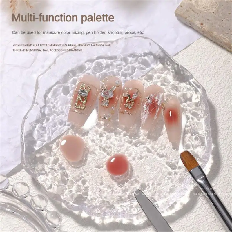 Maľovaná doska Multifunkcia 4 Špecifikácie Kreatívne manikúra Manikurové nástroje musia mať Crystal Palet