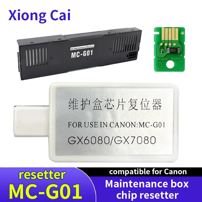 MC-G01 Resetter kompatibilný pre Canon GX6010 GX7030 GX6020 GX7020 GX6030 GX7010 G6090 TLAČKA MCG01
