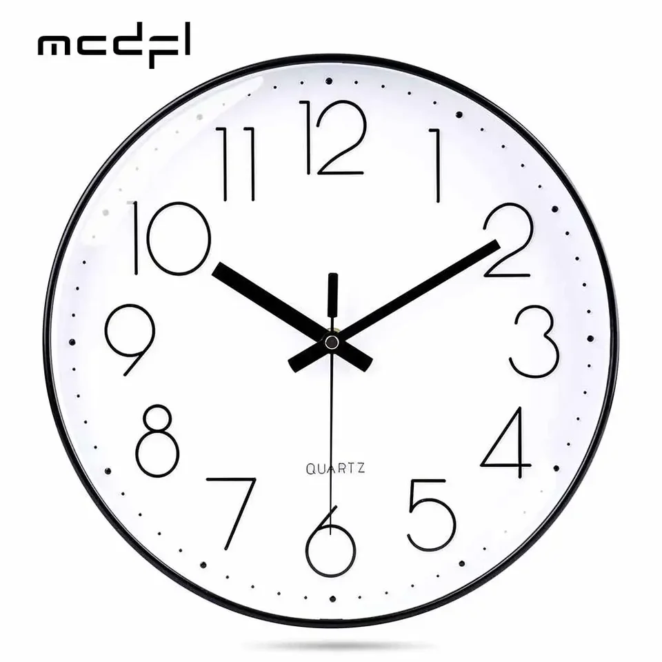 MCDFL WALL HODY Moderné domáce obývacia izba Spálňa Hodinky zdobené hodiny pre dospievajúce dekorácie podkrovie v materských ozdobách