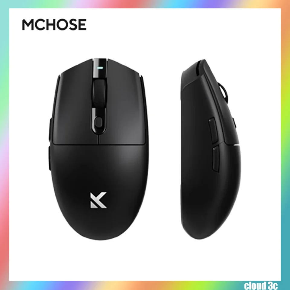 Mchose G3 Wireless Mouse Tri Mode PAW3311 ergonómia ESports Gaming myš myš dlhá batéria životnosť počítača PC Game Príslušenstvo Gamer Man Gifts
