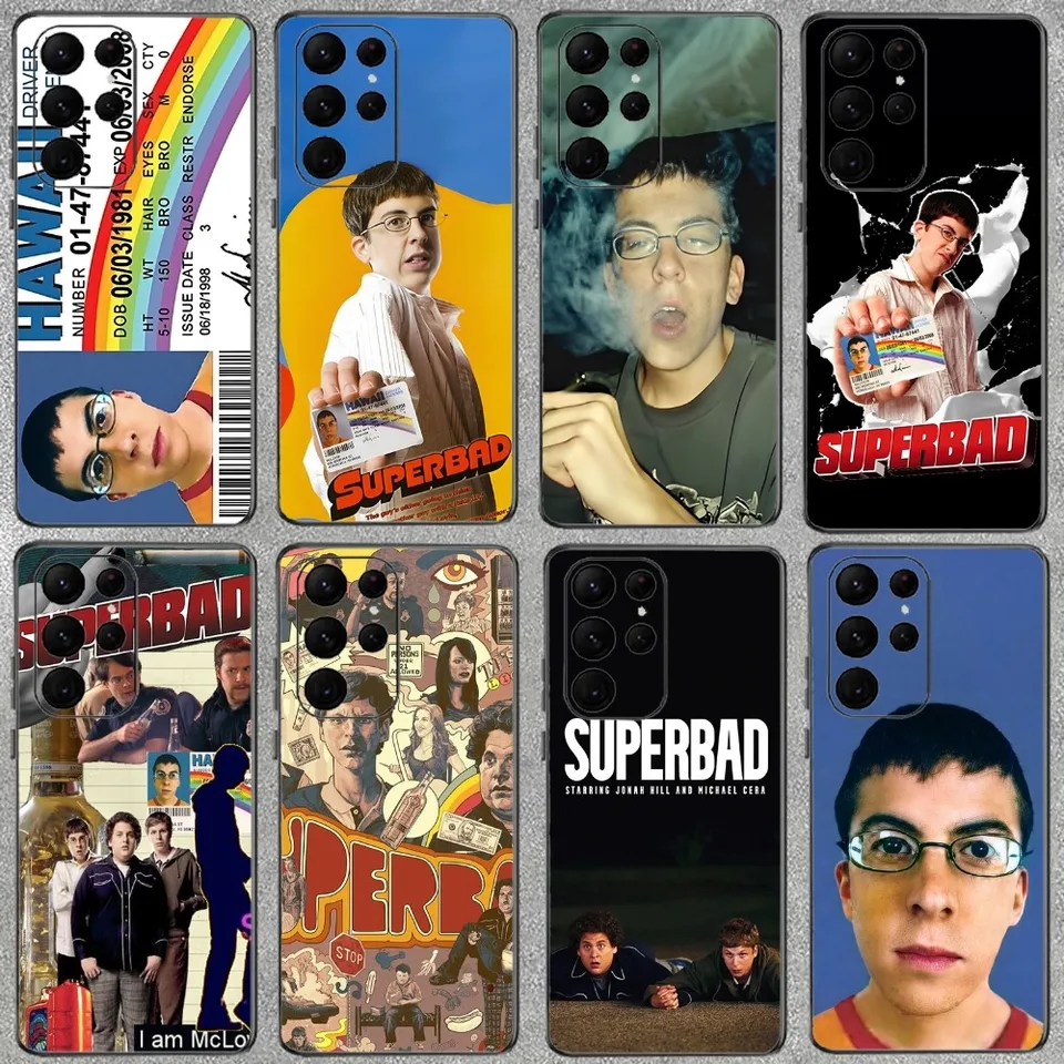 McLovin Movie Superbad Telefón puzdro pre Samsung Galaxy A52 A12 A51 S21 Edge S22ultra S23 S20Lite Plus Ultra Black Cover