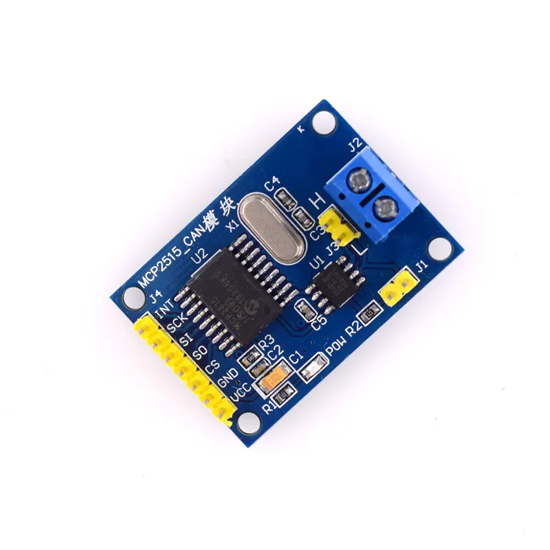 MCP2515 Can Bus Module Board TJA1050 Prijímač SPI pre 51 MCU ARM Controller New MCP2515 môže modul