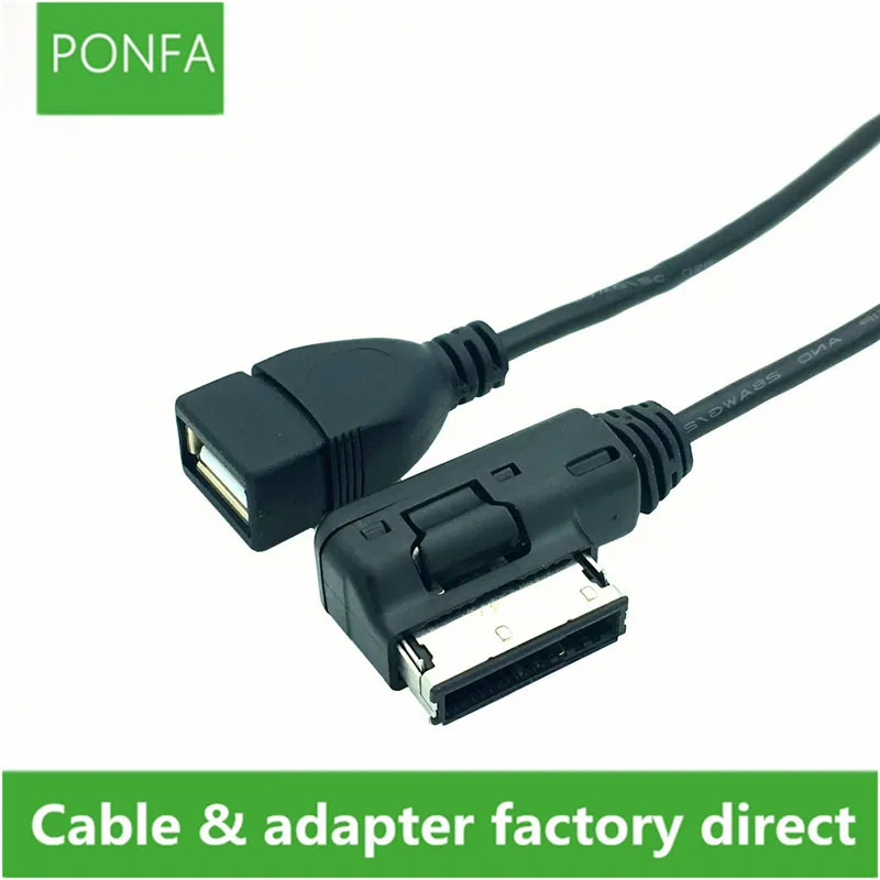 MDI MMI AMI AUX na USB Audio Aux Adax Adapter Kábel pre Audi A3/A4/A5/A6/Q5 VW Tiguan GTI CC Magotan