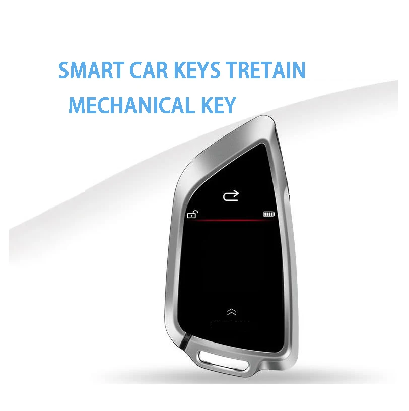 Mechanical Blade Auto LCD kľúč je vhodný pre BMW a ďalšie inteligentné klávesy automobilov Tretain Mechanický kľúč