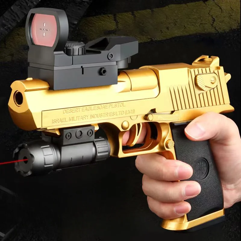Mechanická kontinuálna hasičská púšť Orla hračkárska pištoľ Ejekcia Ejekcia Airsoft Pistol Outdoor Soft Gulet Weapon pre deti streľba