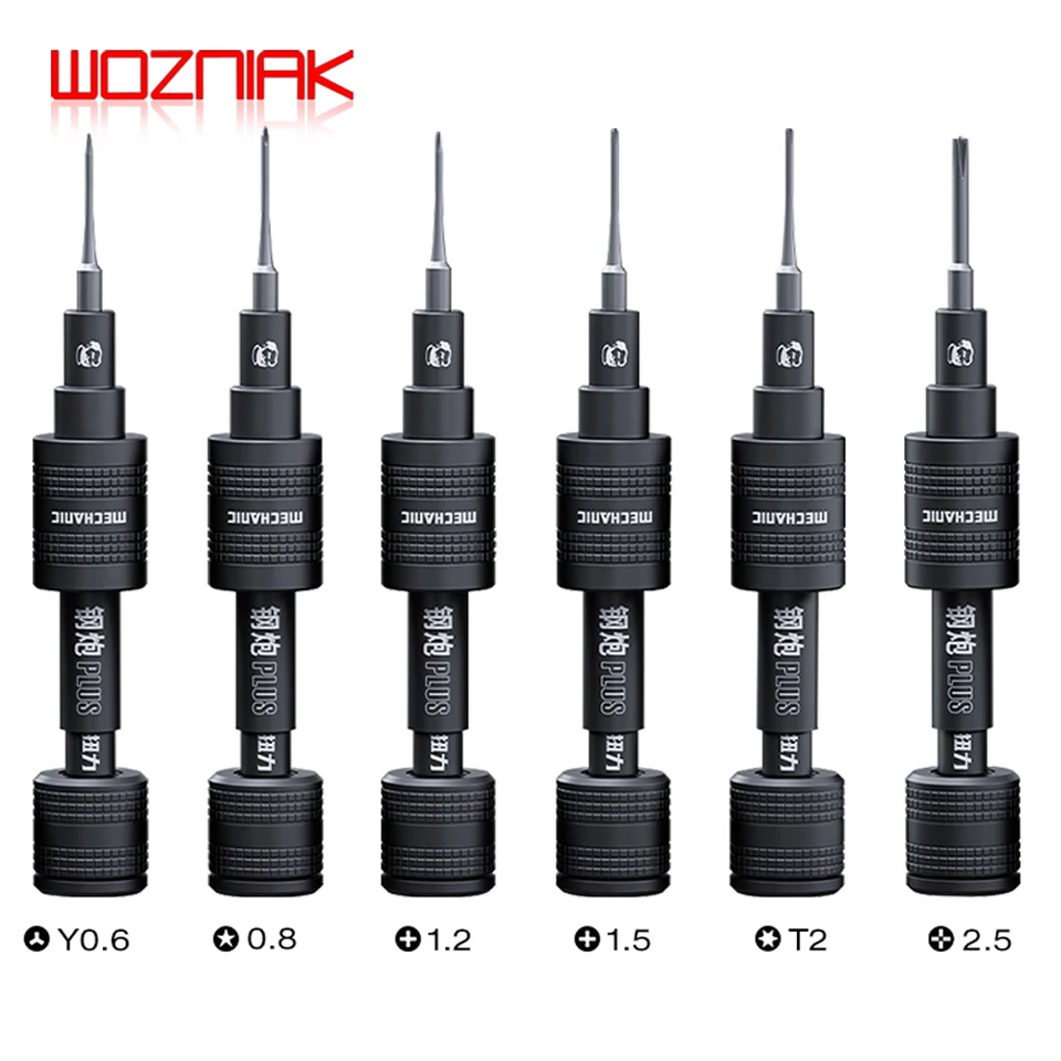 Mechanická malta plus skrutkovač s vysokou pevnosťou skrutkovač s krútiacim momentom pre nástroj na rozobratie iPhone Android