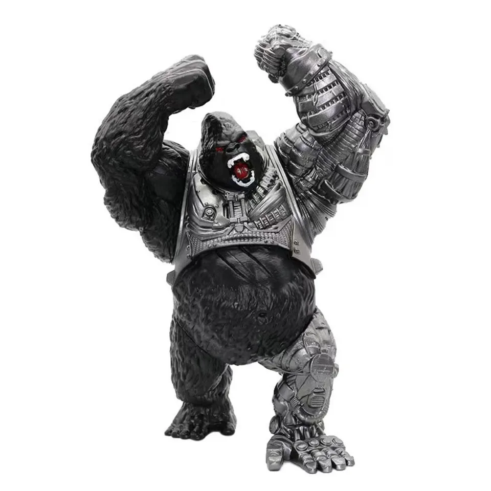 Mechanický kráľ Kong vs Godzilla Akčné figúrky Originálny film Periféria Veľká mäkká gumová hračka Monster figurín Vianoc