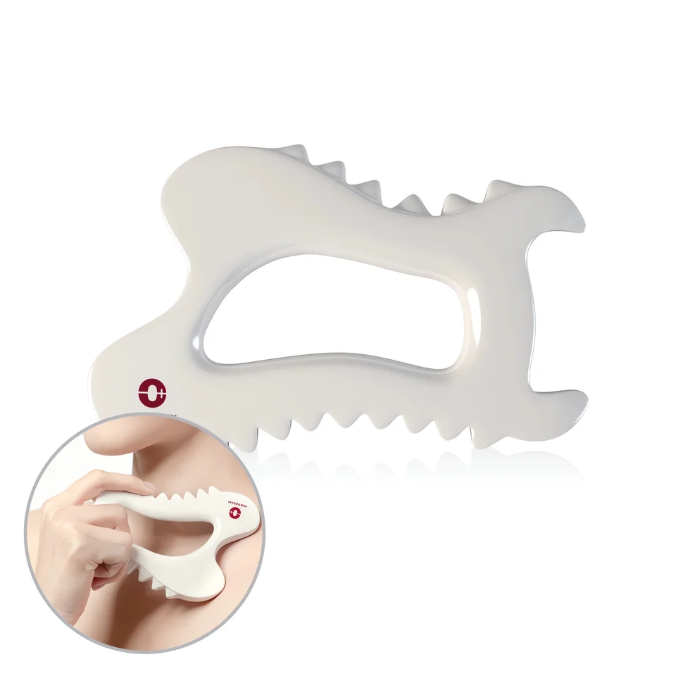 Medicitherapy Soksal Guasha, Ceramic Gua Sha, nástroj na masáž tela, kórejské telo Guasha, doska Guasha, tvárový výťah, Masáž svalových Ralexov