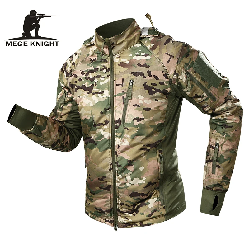Mege Pánsky vodotesný taktický bunda Men Warb Windbreaker Bomber Bunda s kabátom Chaqueta hombre