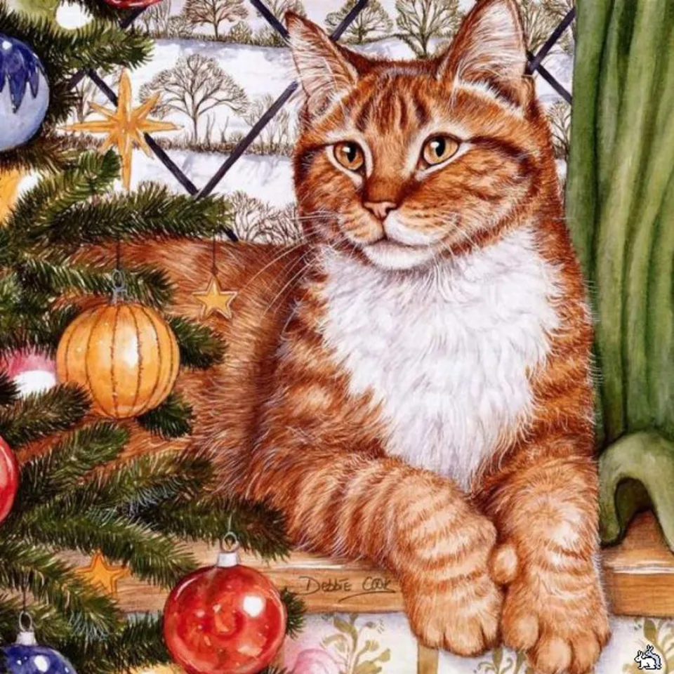 Meian 2020 Cat Cross Stitch vyšíva
