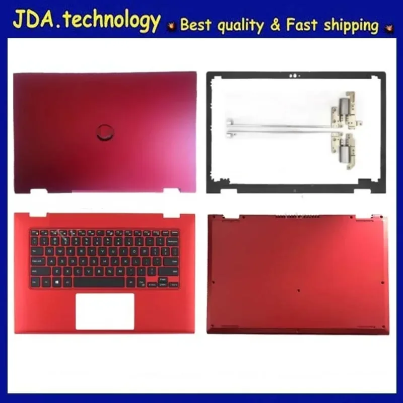 Meiarrow New /Org pre Dell Inspiron 13 7000 7347 7348 LCD Zadný kryt /rámy /Palmrest Klávesnica /spodná súprava /hing set, červená, červená, červená